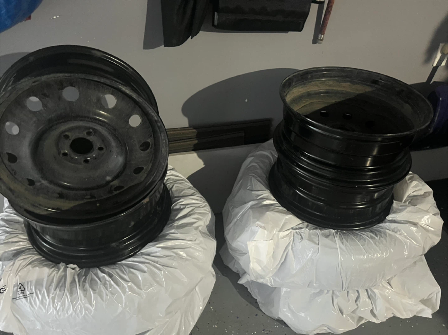 Steel Rims 17 6.5/5-100 - Set of 4 only 3 yrs old