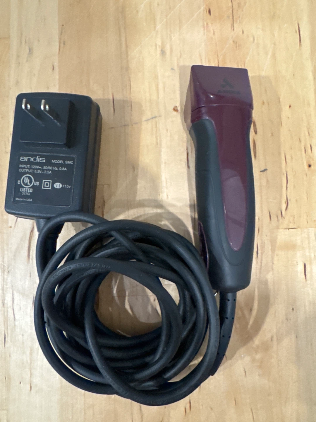 Andis SMC Hair Clipper with Charger