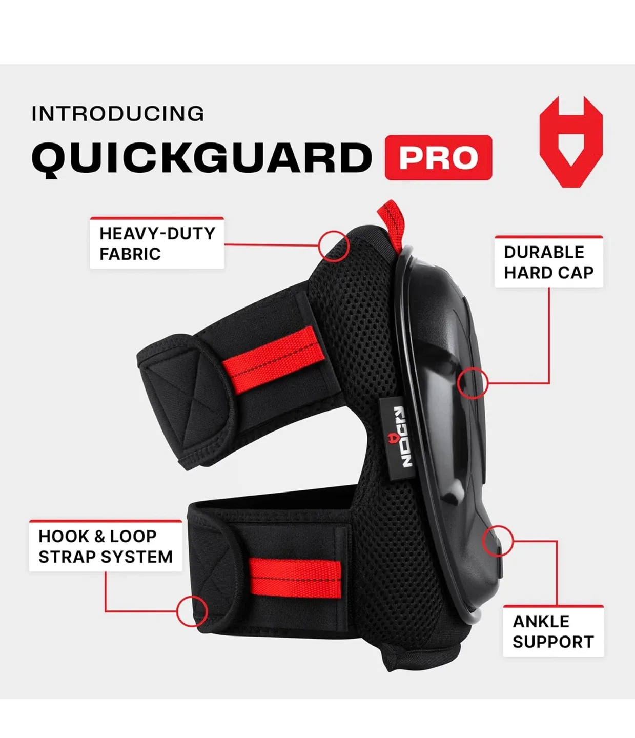 NoCry Professional Work Knee Pads image indicator(2)