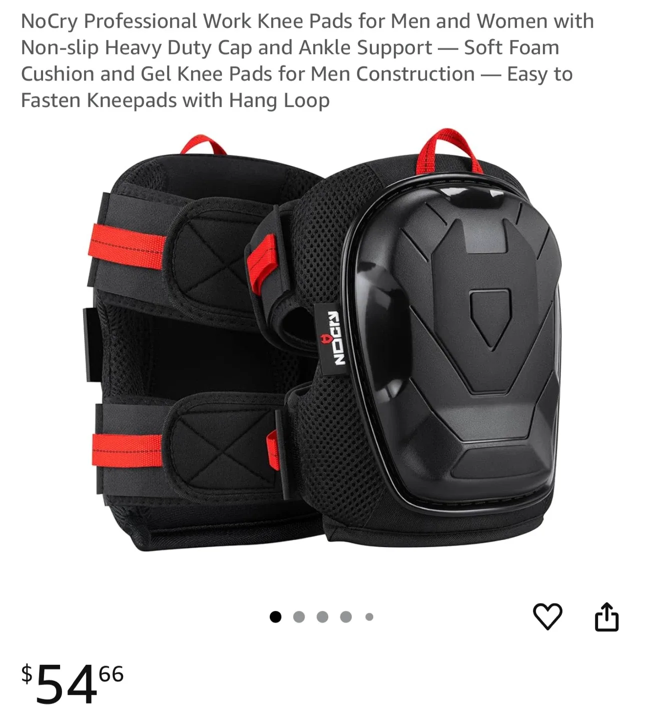 NoCry Professional Work Knee Pads thumbnail