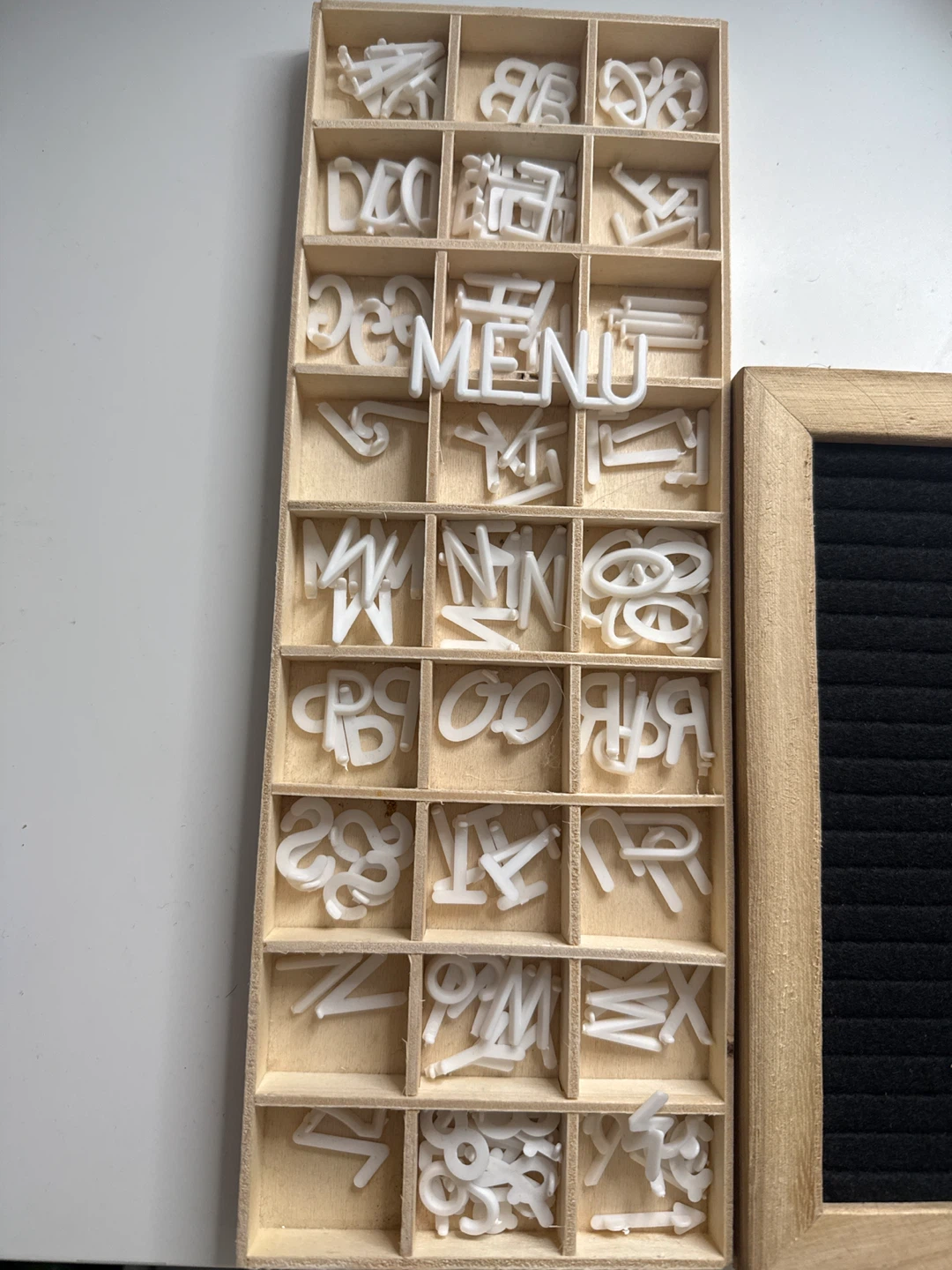Felt Letter Board with Letters - photo 2