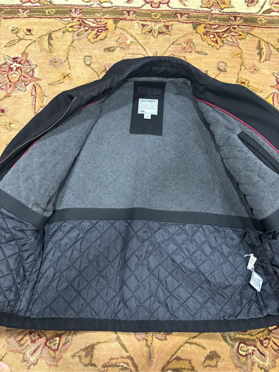 Men’s short casual wool jacket - large image indicator(4)