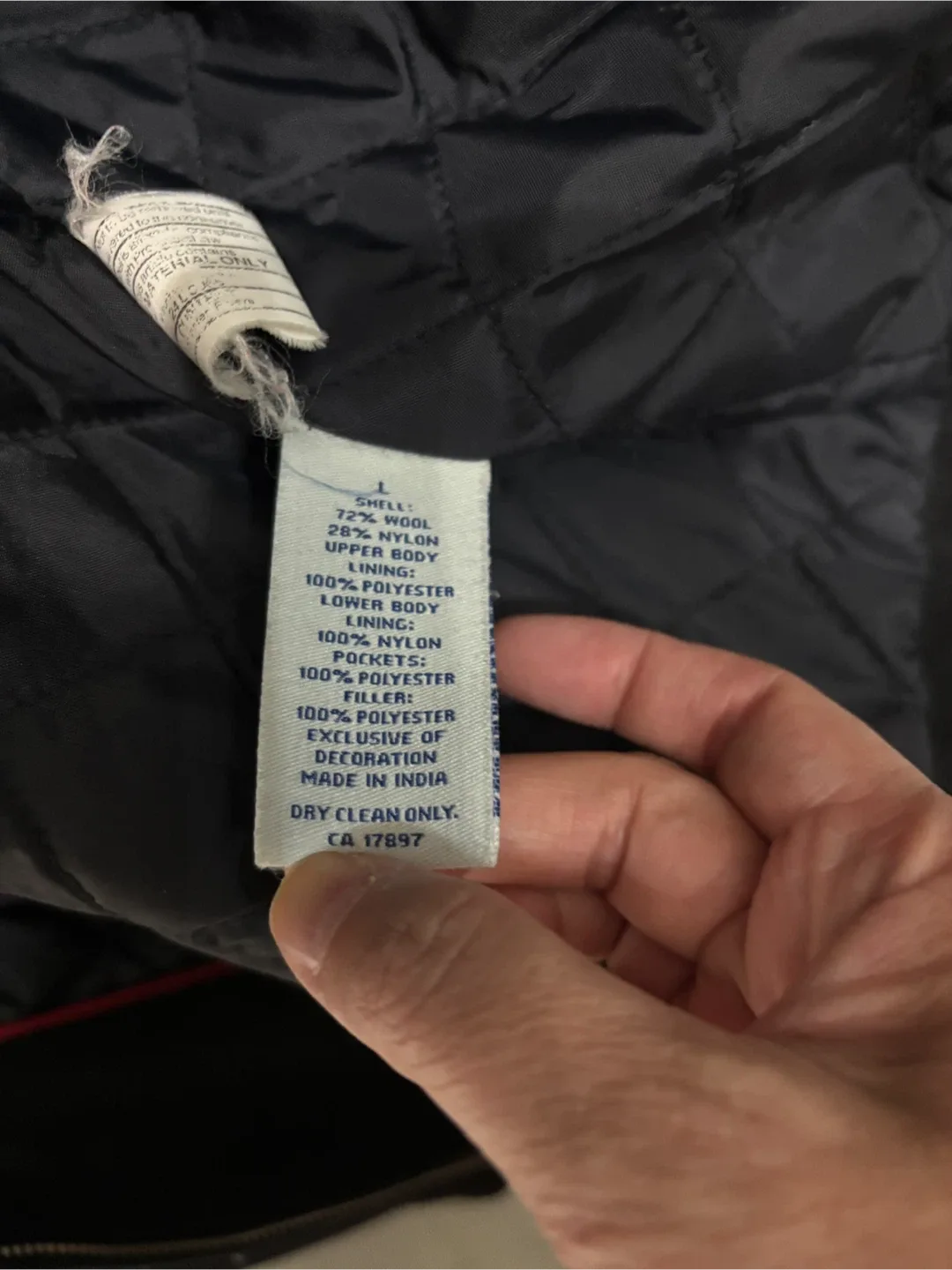 Men’s short casual wool jacket - large image indicator(7)