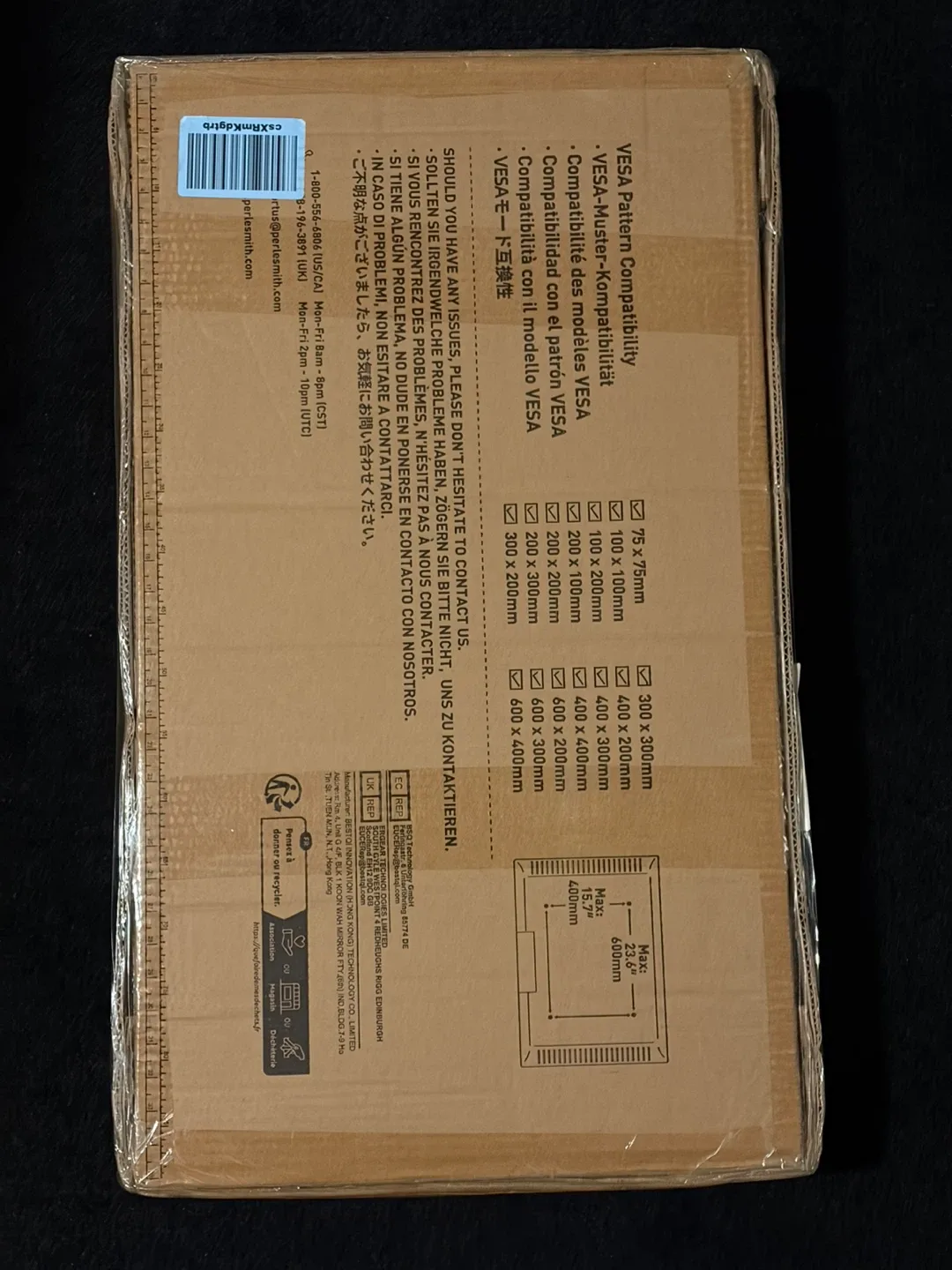 Floor TV Stand with Tilt for 30-70 inch TVs up to 110 lbs image indicator(3)