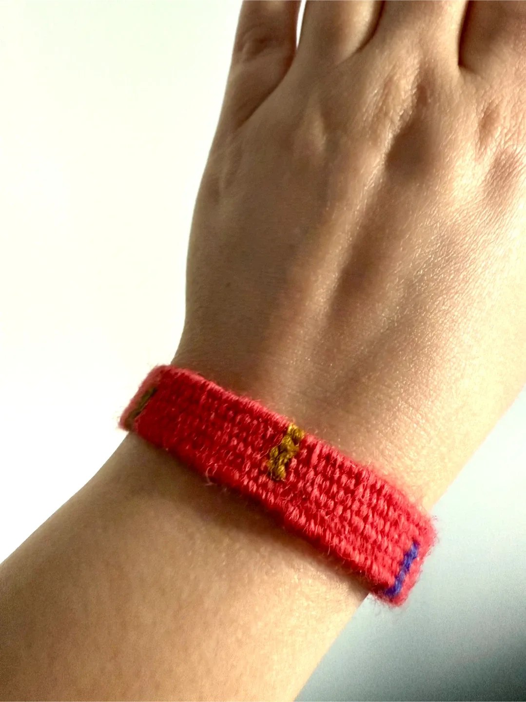 Handmade Beaded and woven Bracelets - $5 each image indicator(4)