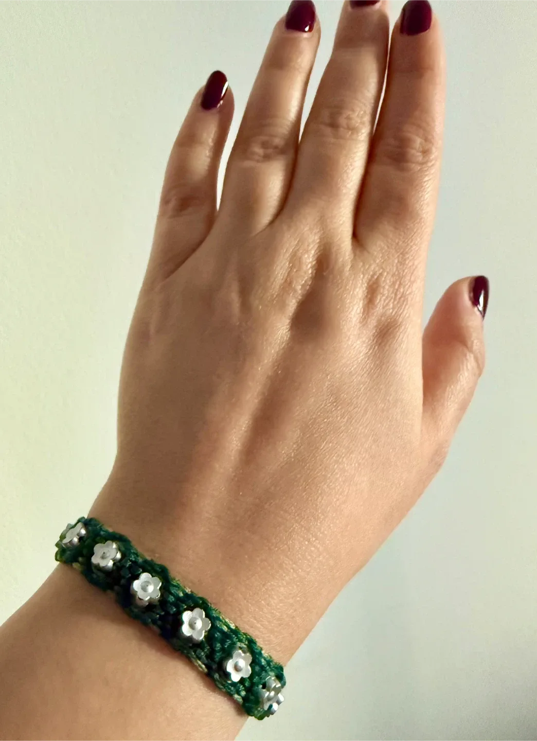 Handmade Beaded and woven Bracelets - $5 each image indicator(5)