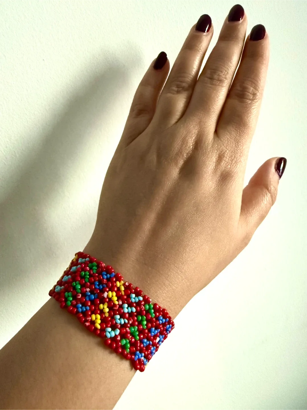 Handmade Beaded and woven Bracelets - $5 each image indicator(7)