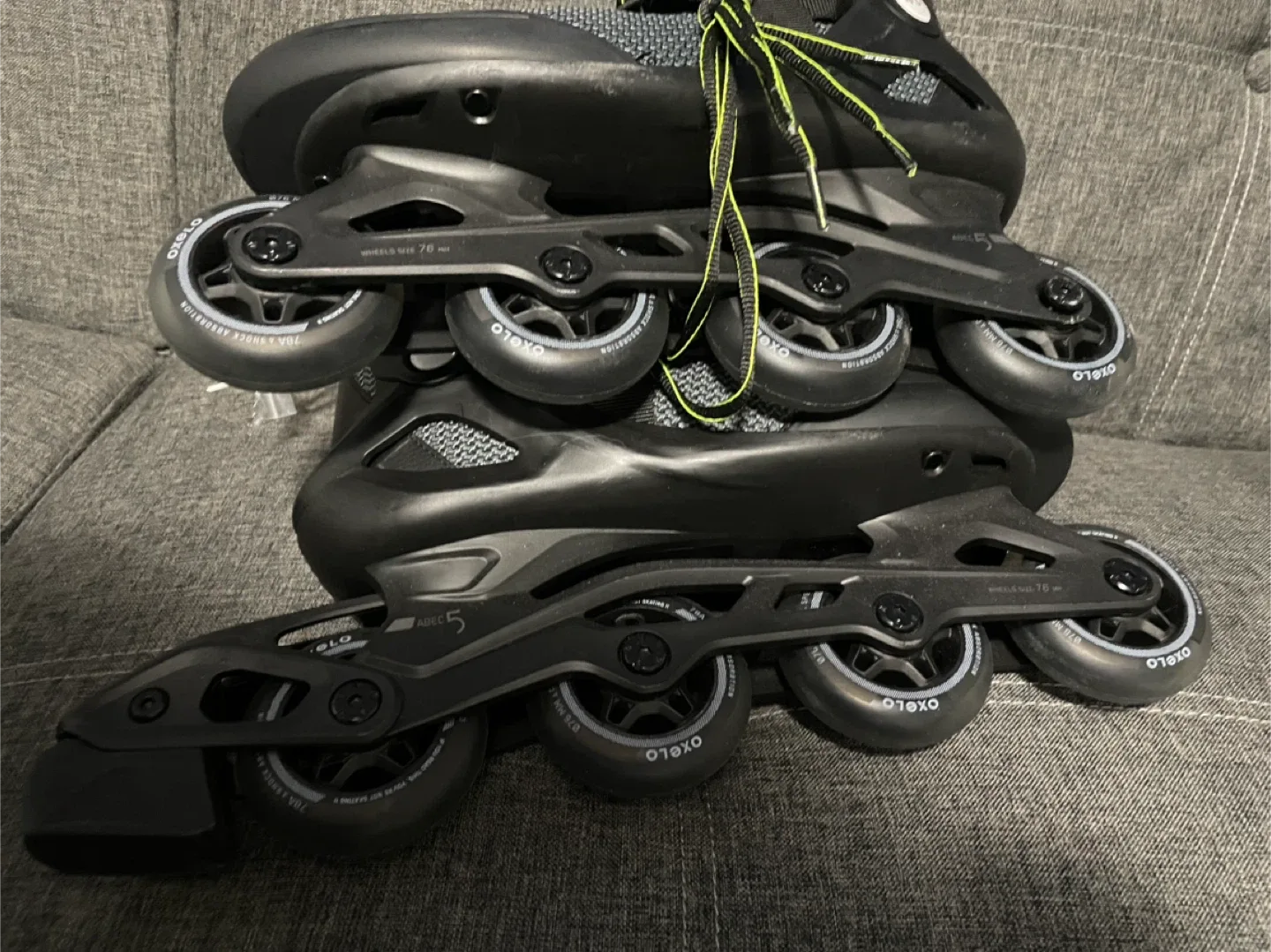 New Decathlon Oxelo Fit 5 Inline Skates - US 9.5 image indicator(2)