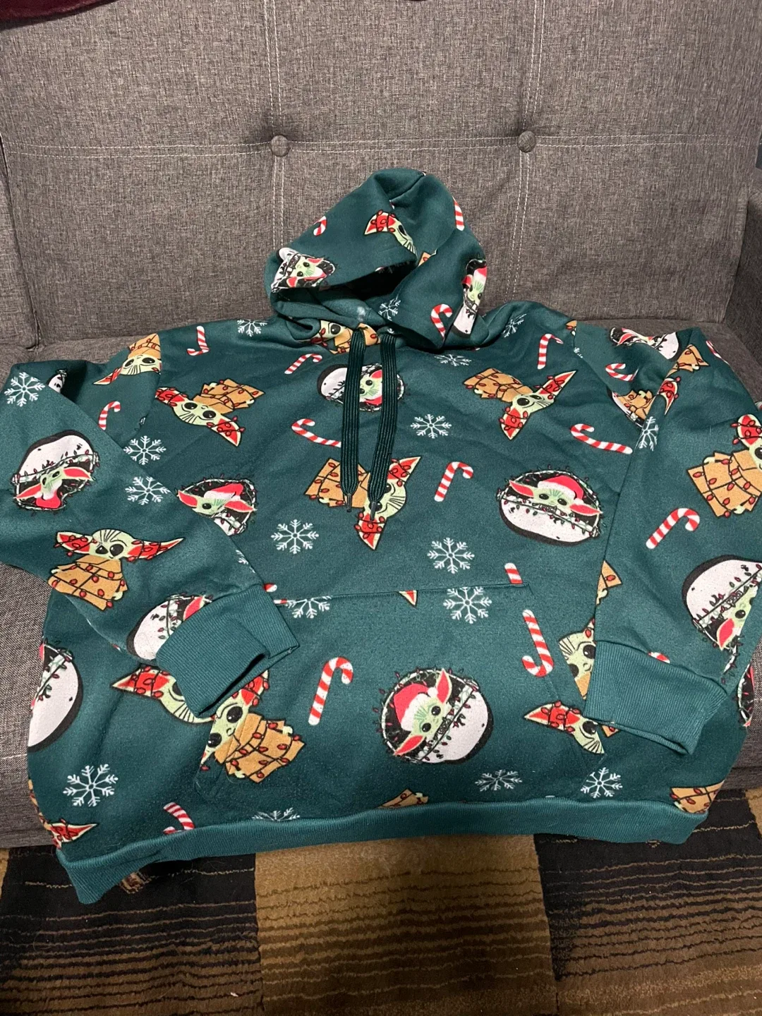 Grogu Holiday Hoodie thumbnail