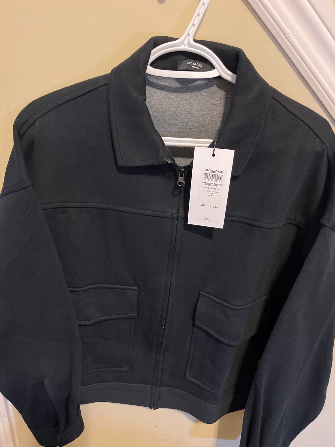 BRAND NEW ! JACK &JONES Oversize Cropped Jacket