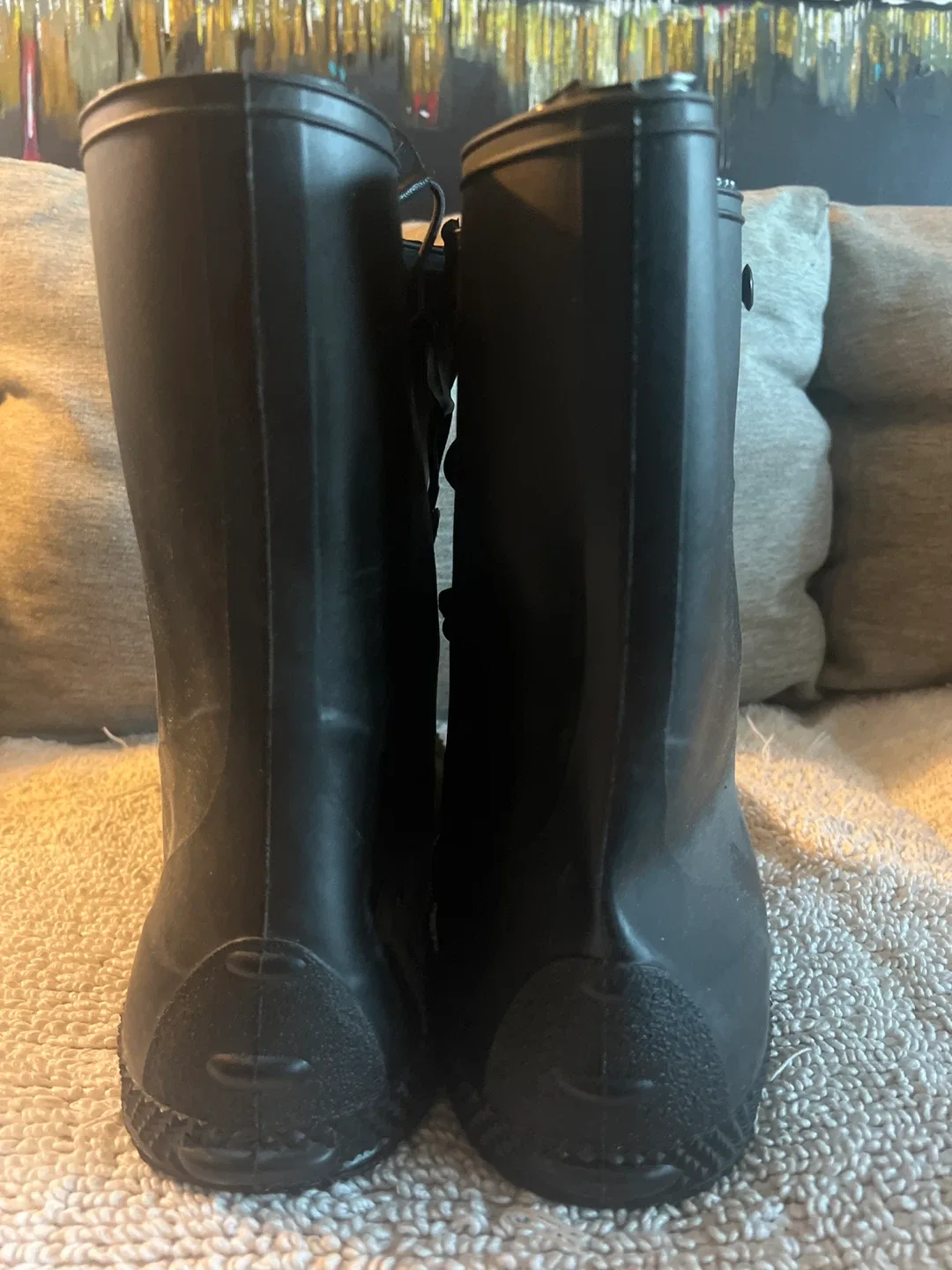 Black Rubber Galoshes image indicator(3)