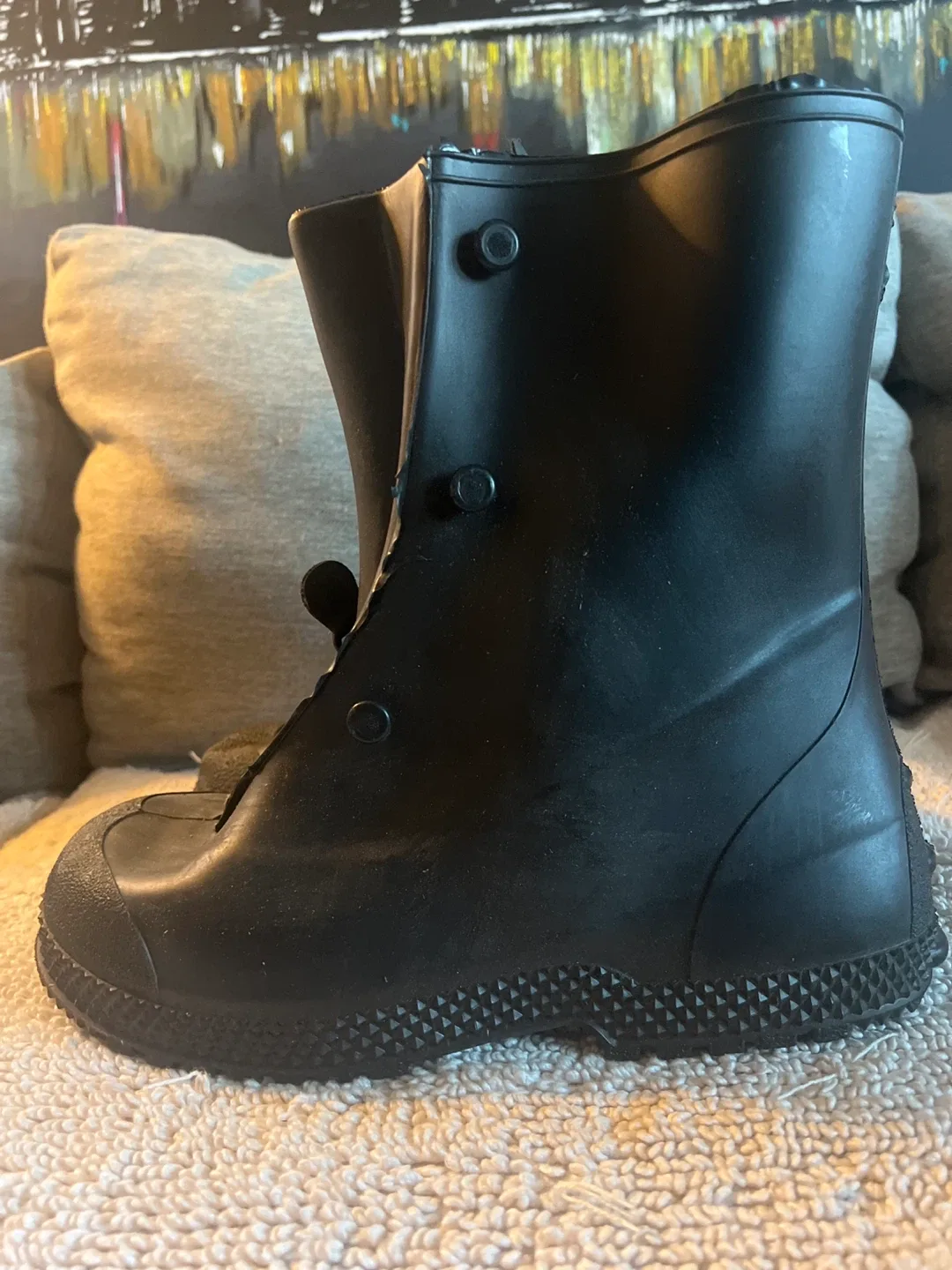 Black Rubber Galoshes image indicator(2)