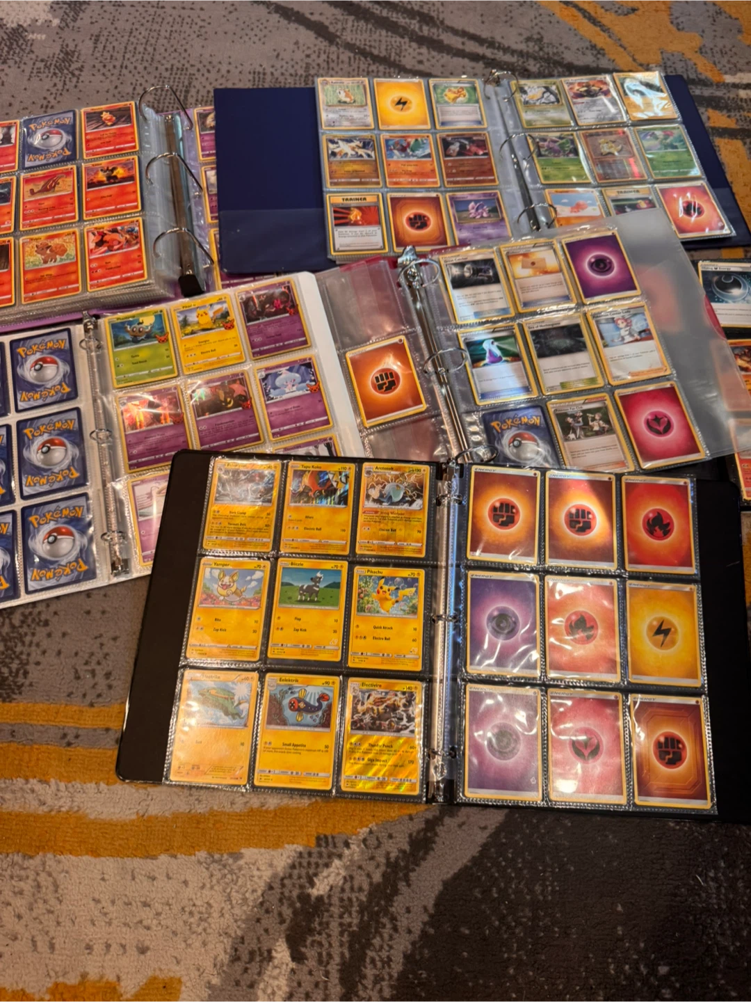 Pokemon Trading Card Collection with Binders - photo 2