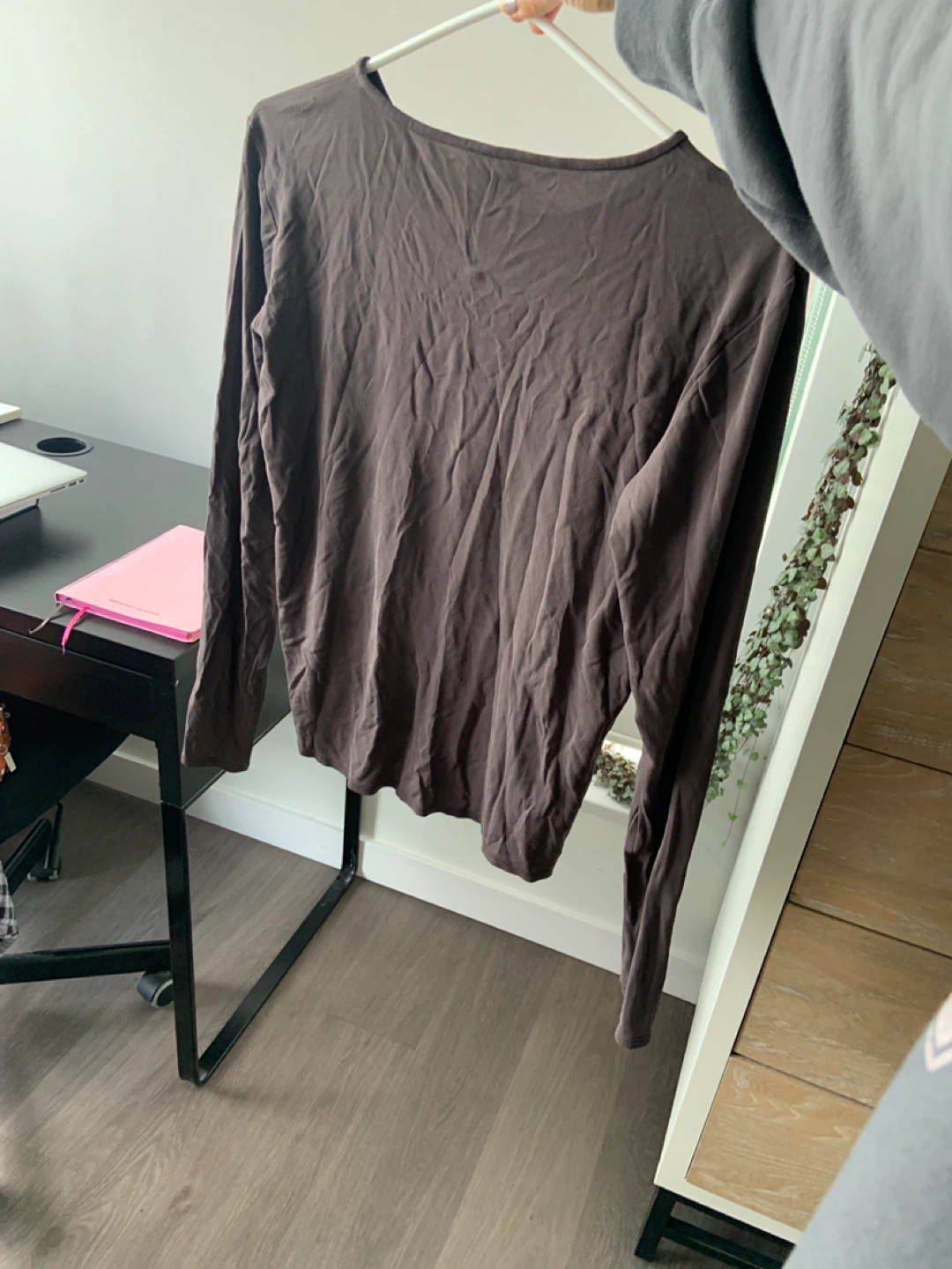 Eileen Fisher Brown Long Sleeve Top - photo 4