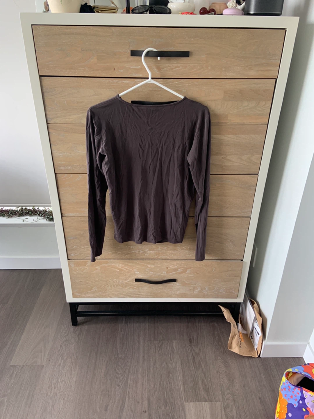 Eileen Fisher Brown Long Sleeve Top - photo 2