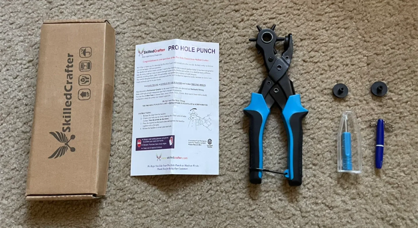 New SkilledCrafter Pro Hole Punch Plier image indicator(4)