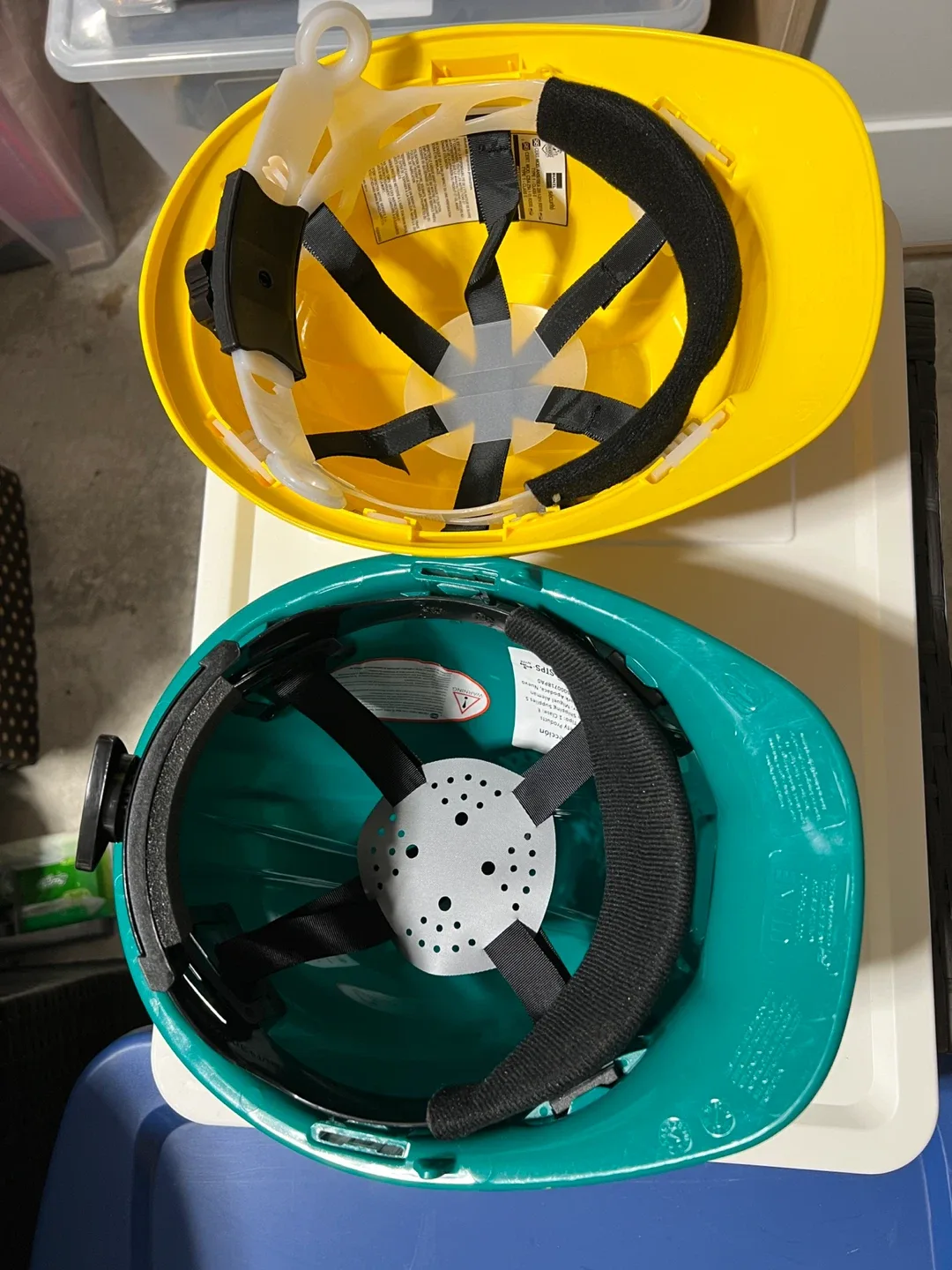 Hard Hats - Yellow & Green image indicator(2)