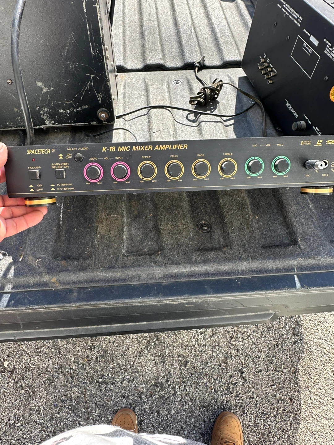 SPACETECH K-18 Mic Mixer Amplifier