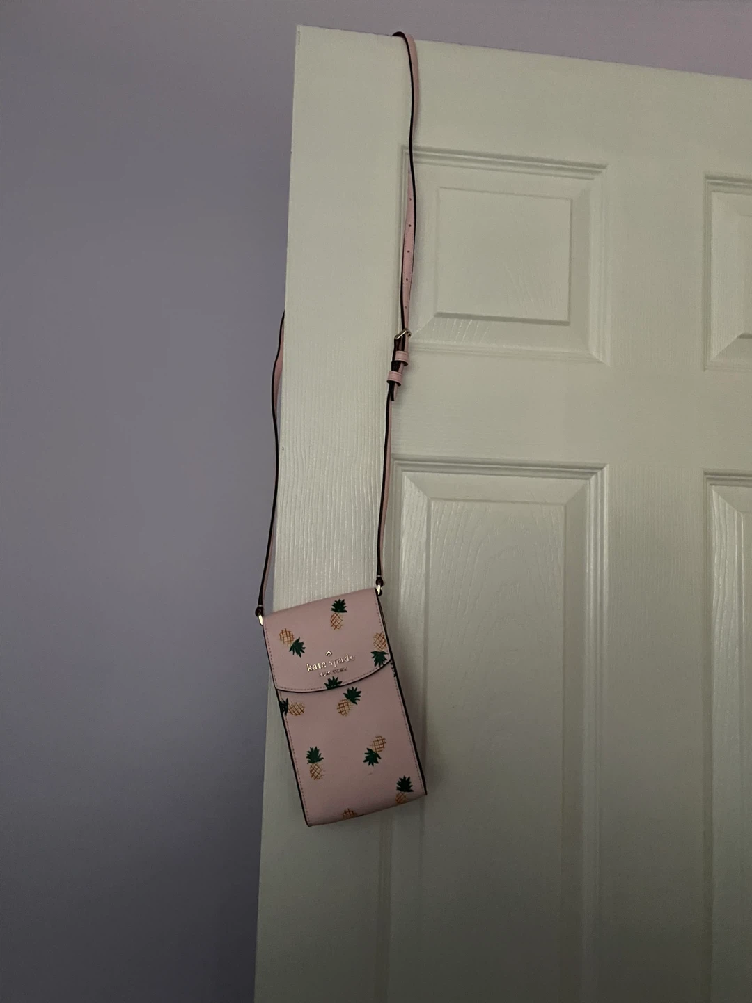 Kate Spade Pink Pineapple Phone Crossbody Bag - photo 2
