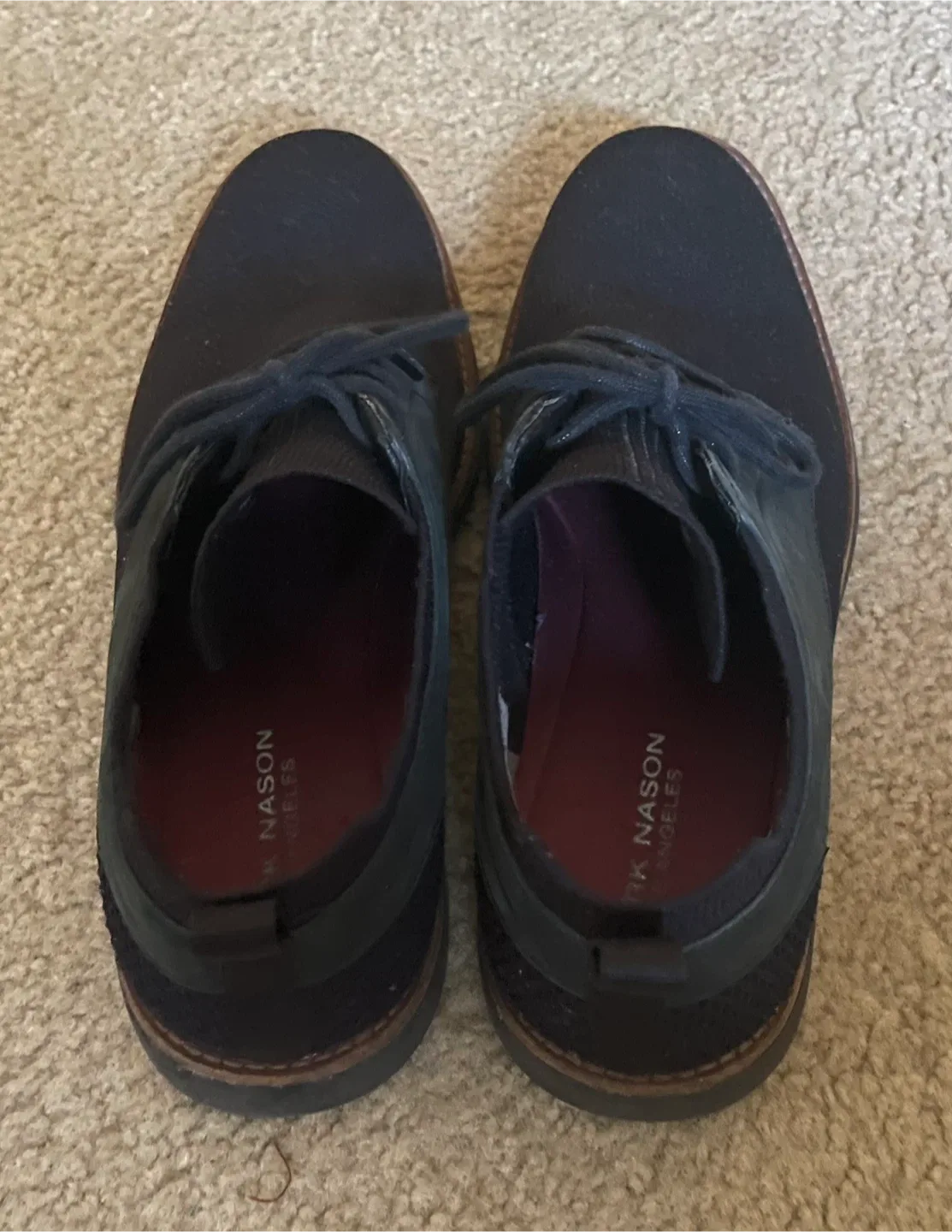 Mark Nason Los Angeles Black Dress/Casual Shoes image indicator(8)