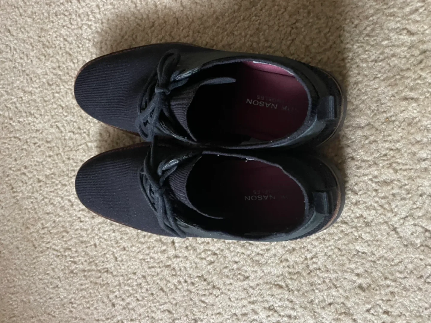 Mark Nason Los Angeles Black Dress/Casual Shoes image indicator(7)