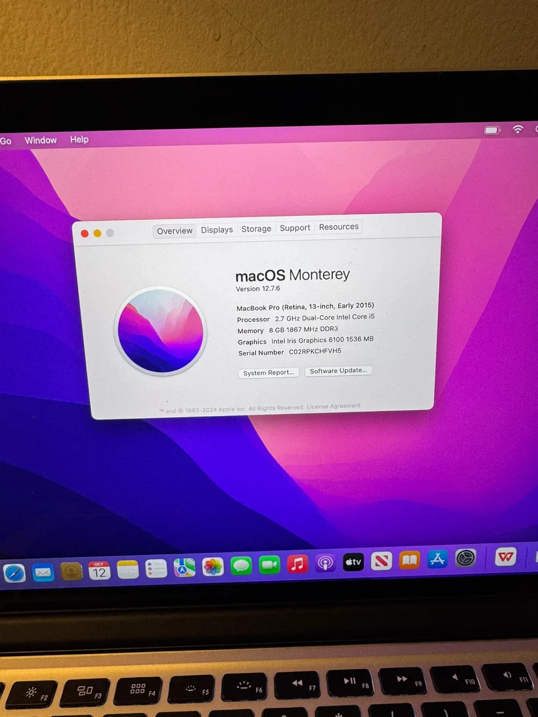 （82）Apple MacBook Pro 13-inch Early 2015 image indicator(3)