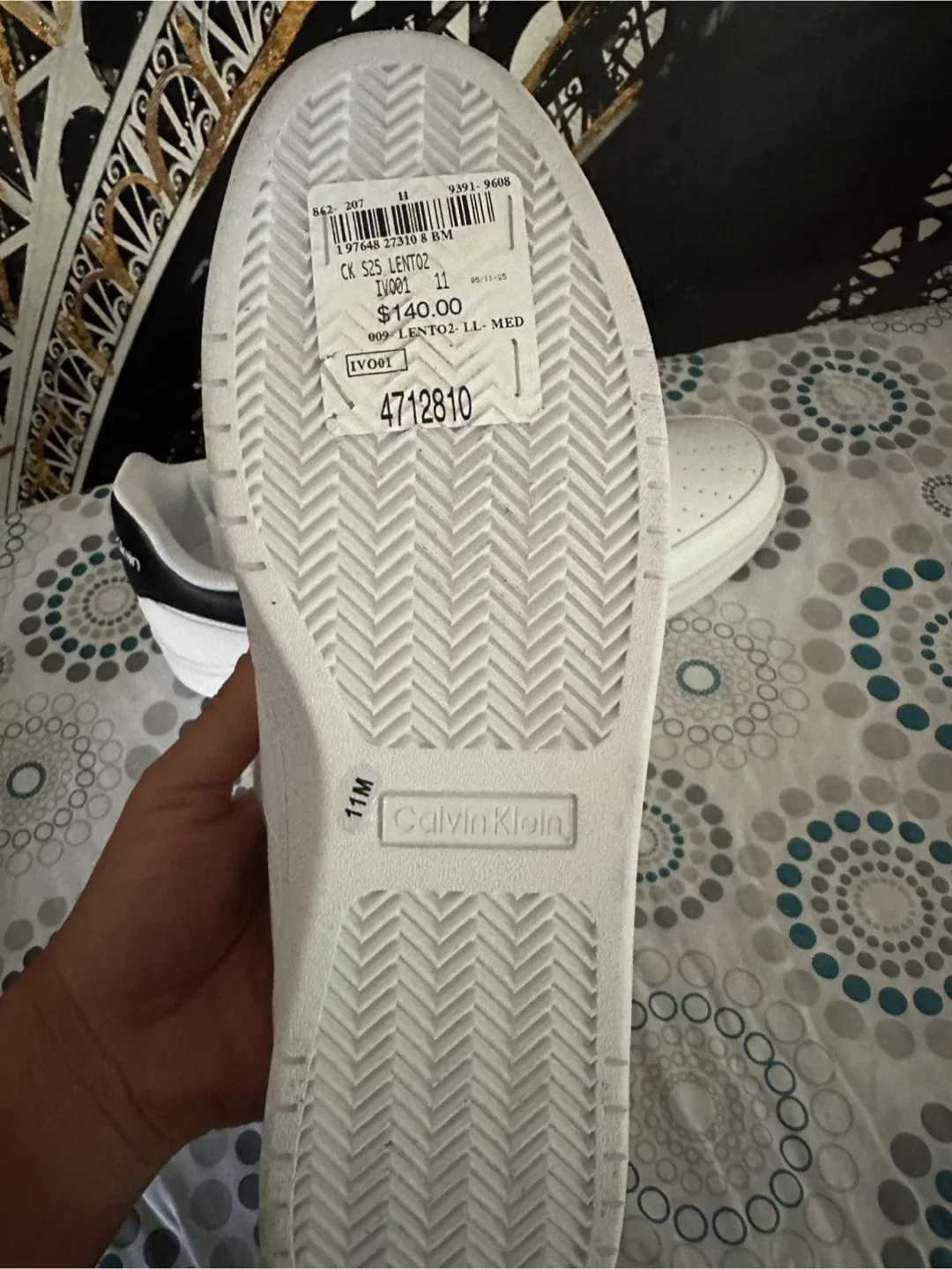 Calvin Klein LENTO White Sneakers - Size 11 image indicator(3)