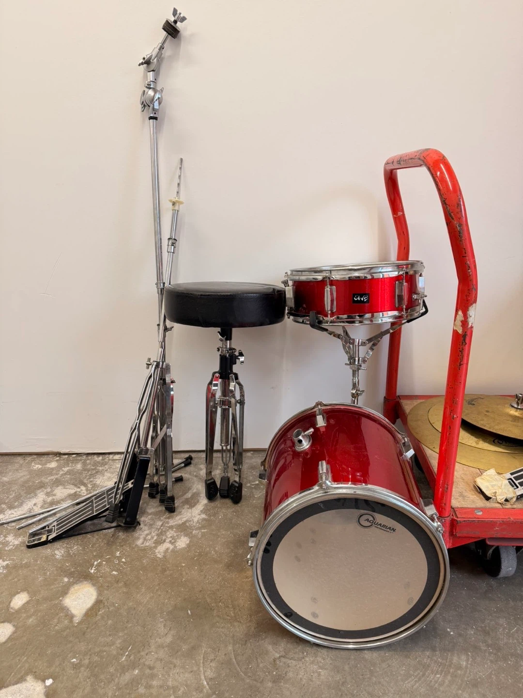 Orion Drum Set - Red - photo 5