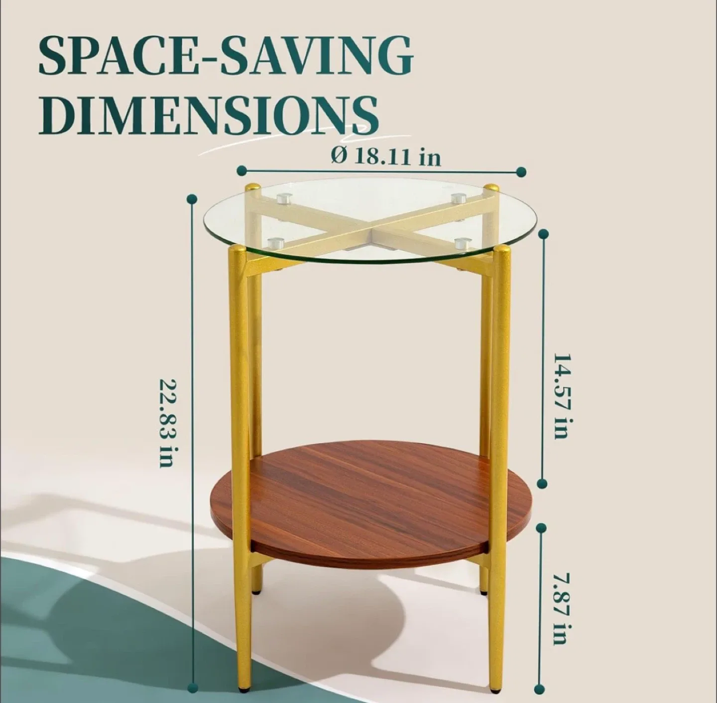 Small Round Coffee Table (sealed) image indicator(4)
