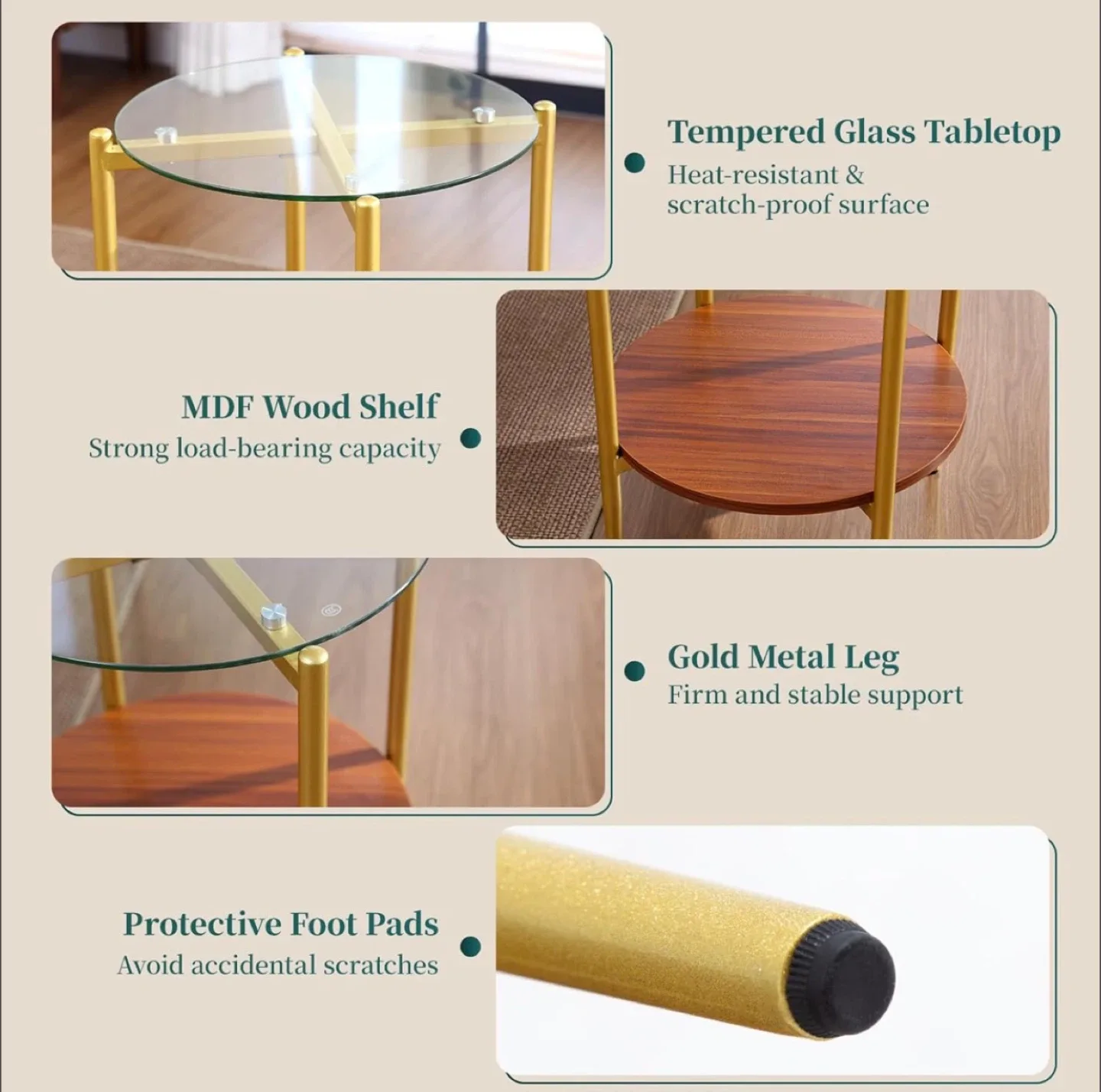 Small Round Coffee Table (sealed) image indicator(5)