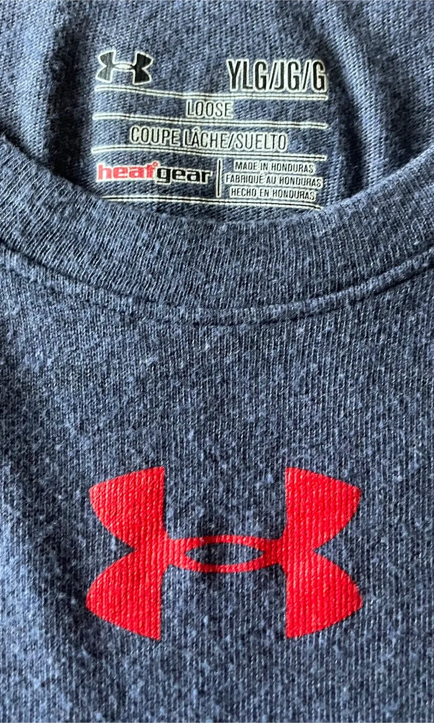 Under Armour Youth Large Red Sox T-Shirt image indicator(5)