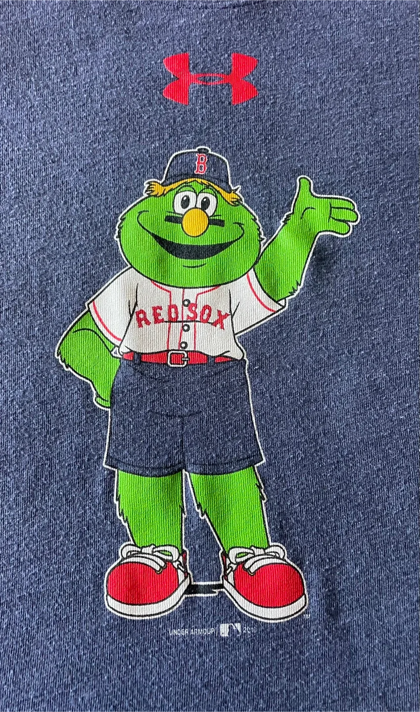 Under Armour Youth Large Red Sox T-Shirt image indicator(2)