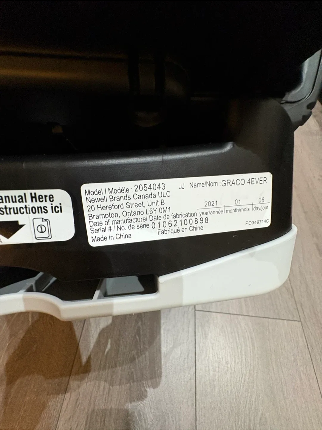 Graco 4Ever DLX 4-in-1 Car Seat image indicator(6)