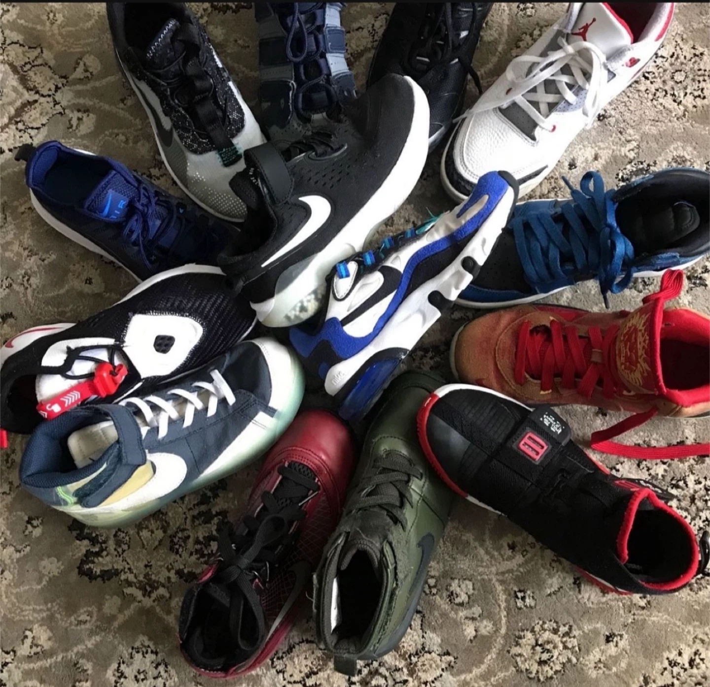 Assorted Boys Nike & Jordan Sneakers 1.5 -3Y