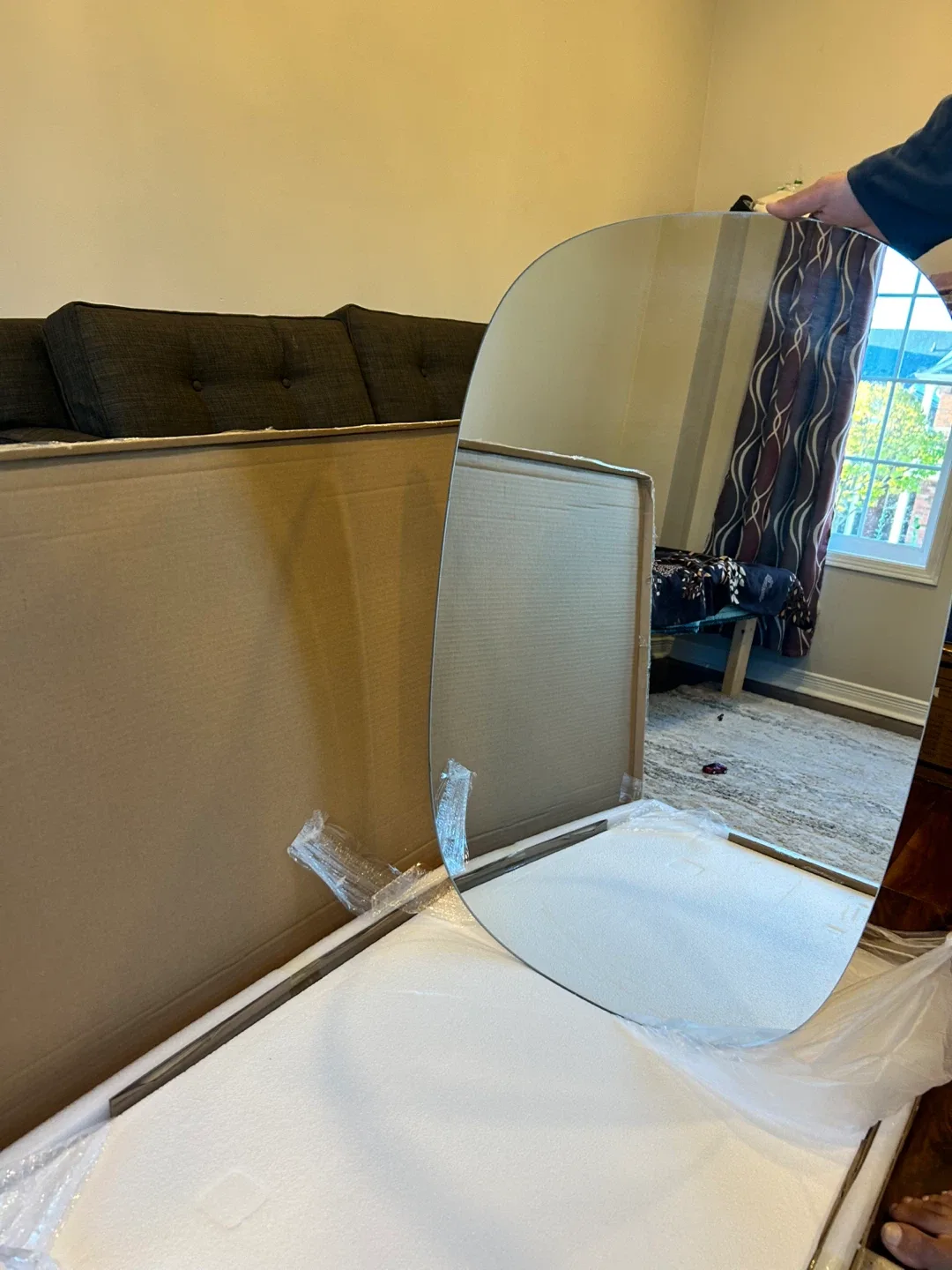 VSAR House Bathroom Vanity Mirror 24”x36” image indicator(7)