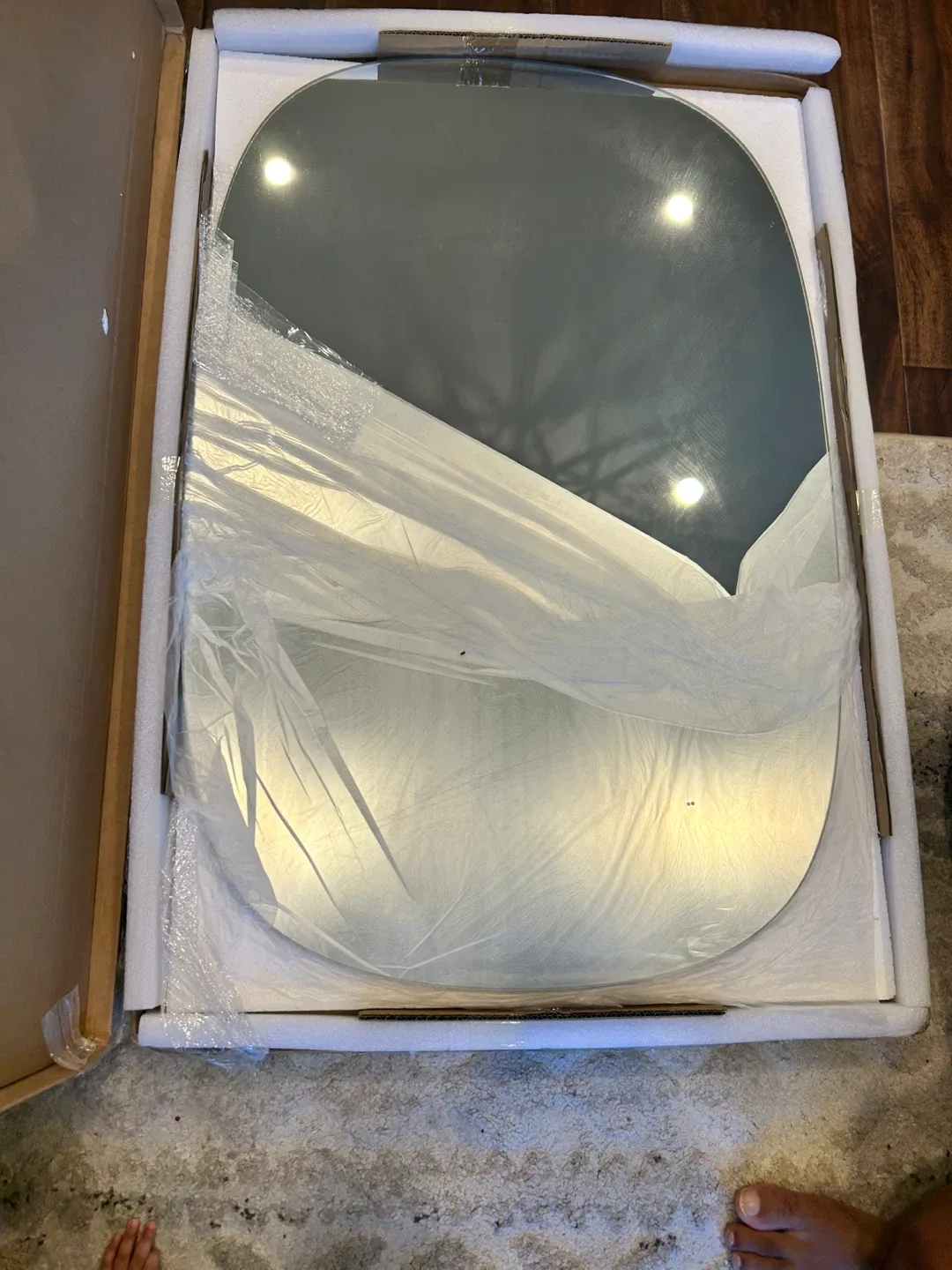 VSAR House Bathroom Vanity Mirror 24”x36” image indicator(5)