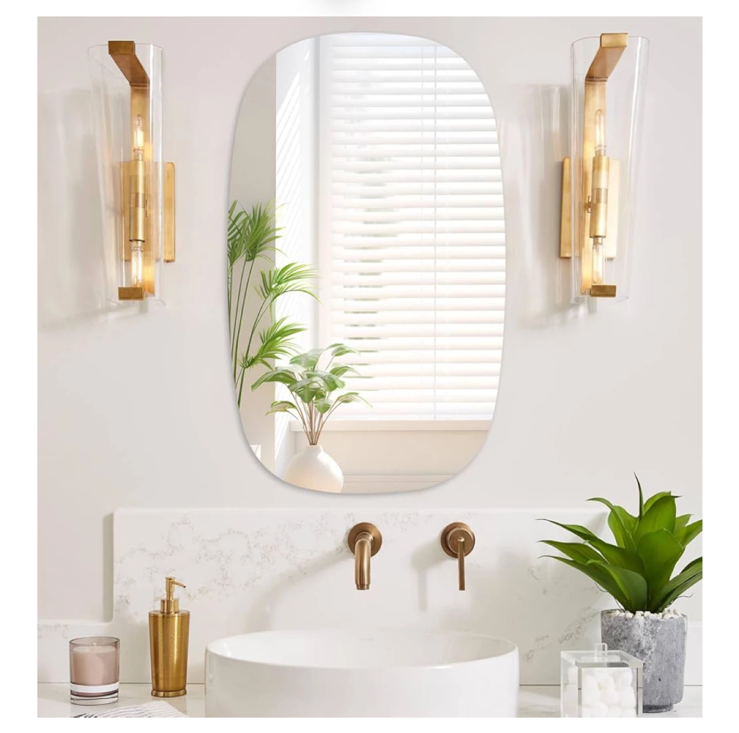 VSAR House Bathroom Vanity Mirror 24”x36”
