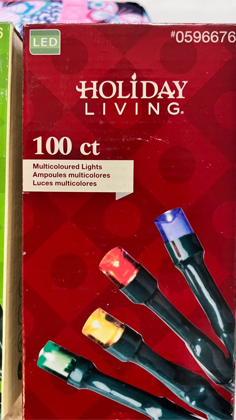Holiday Living 100 ct LED Mini Lights image indicator(5)