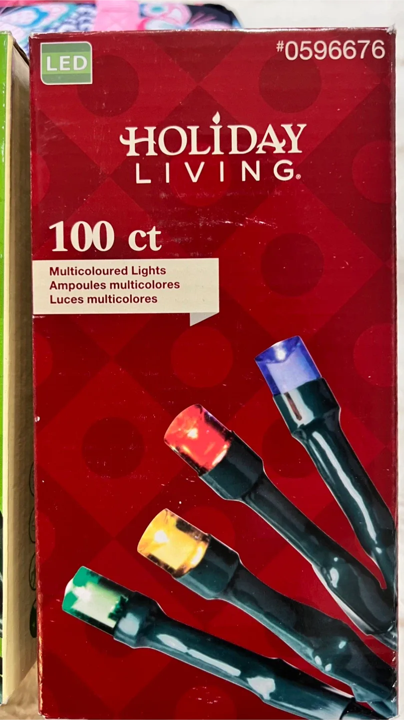 Holiday Living 100 ct LED Mini Lights image indicator(4)