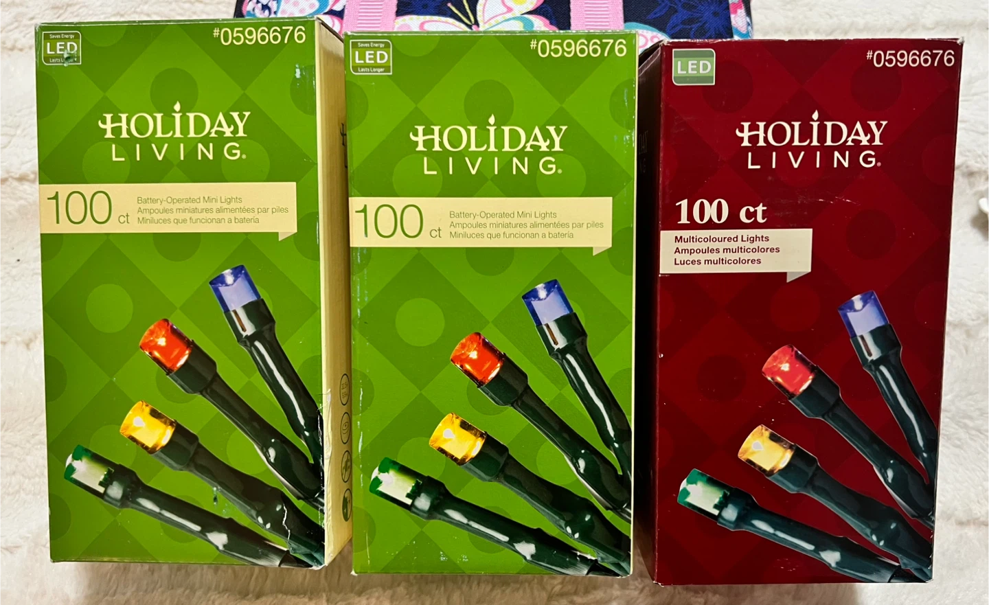 Holiday Living 100 ct LED Mini Lights