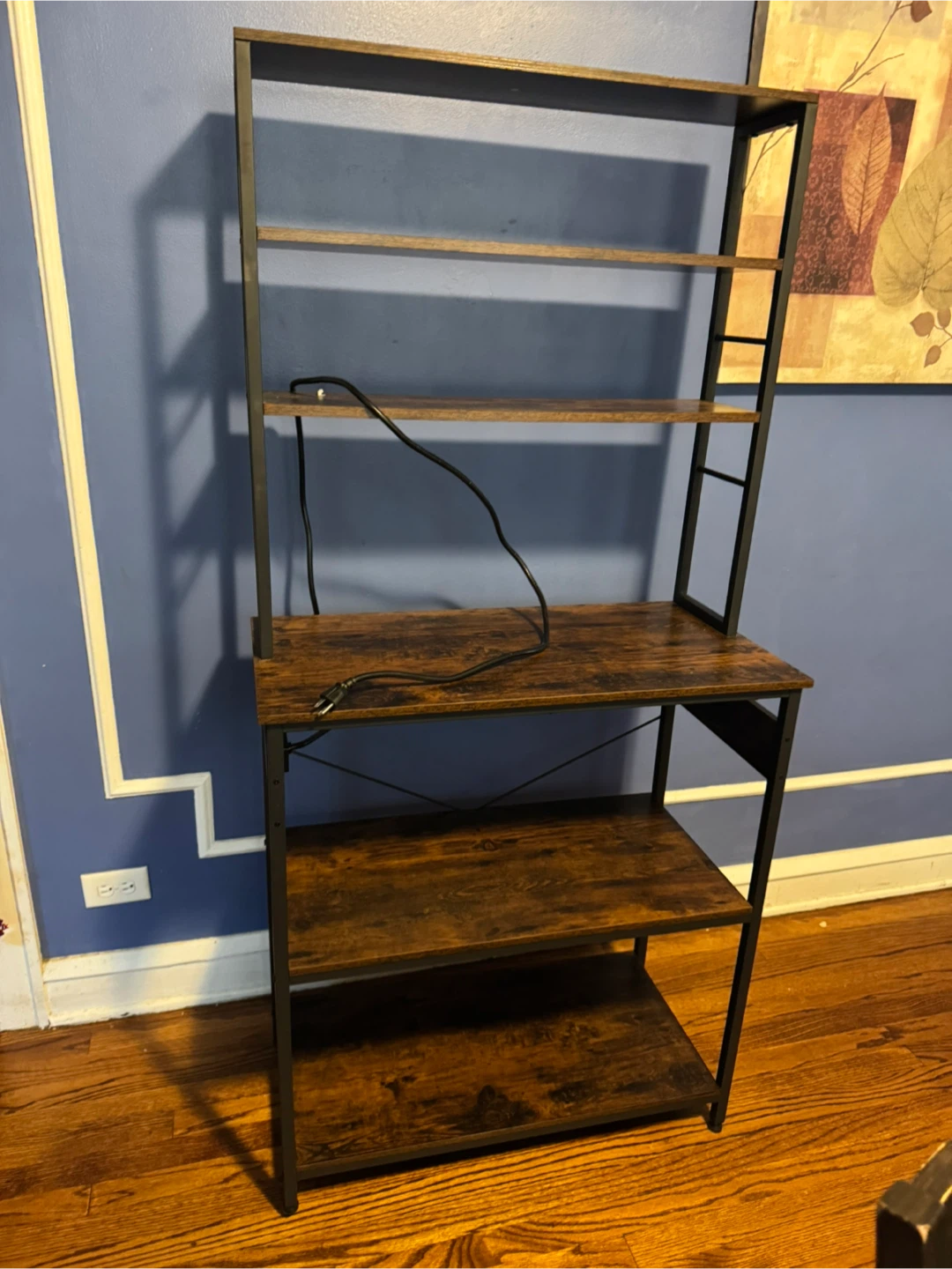 Industrial Style Kitchen Baker's Rack with Shelves - photo 4
