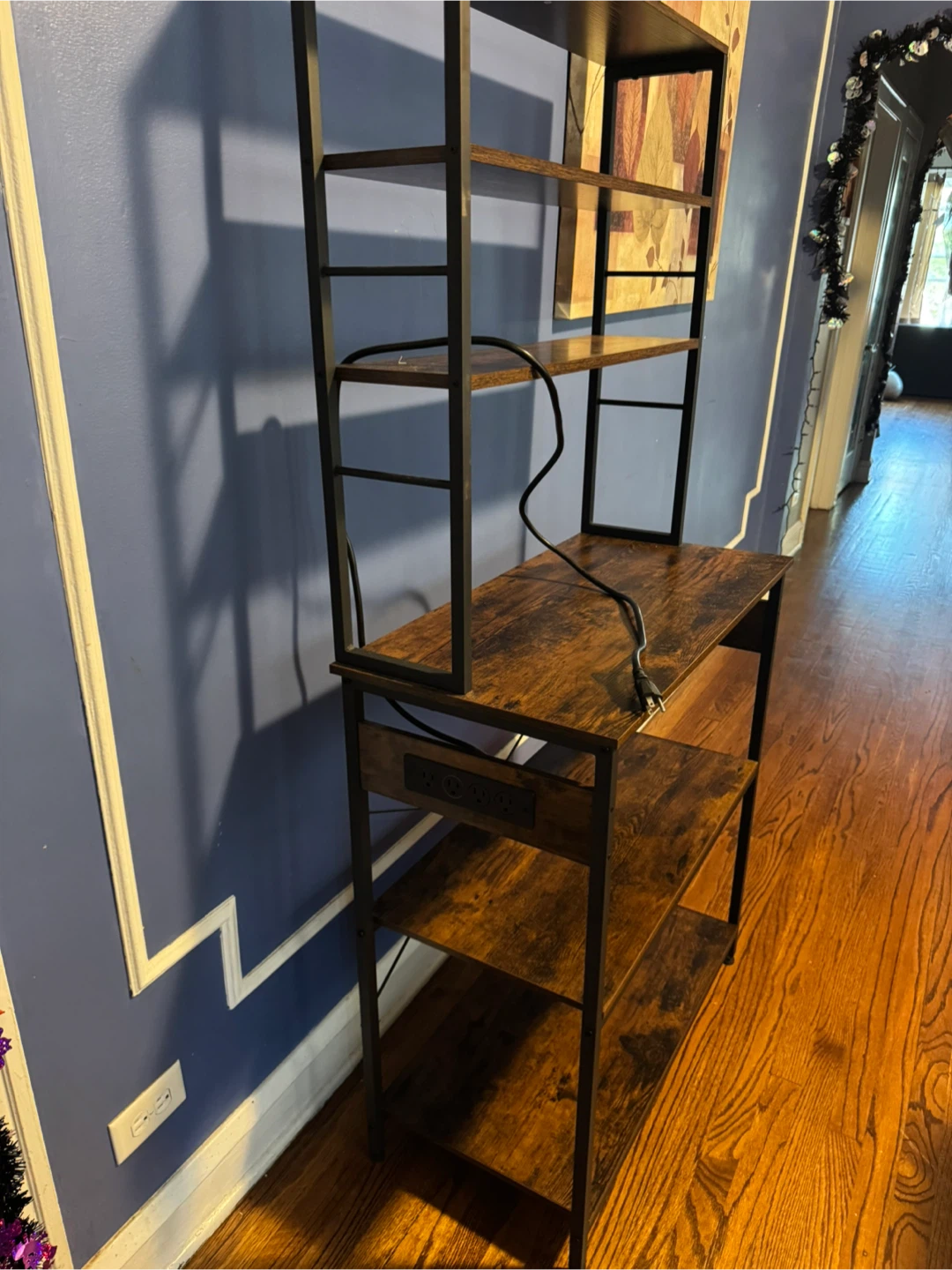 Industrial Style Kitchen Baker's Rack with Shelves - photo 3