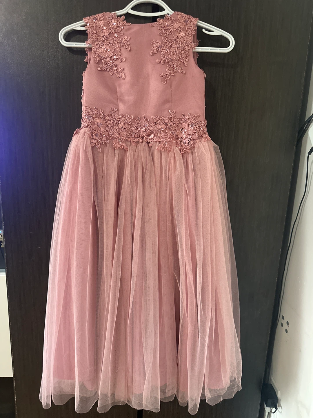 Customized pink Gown for Gilrs