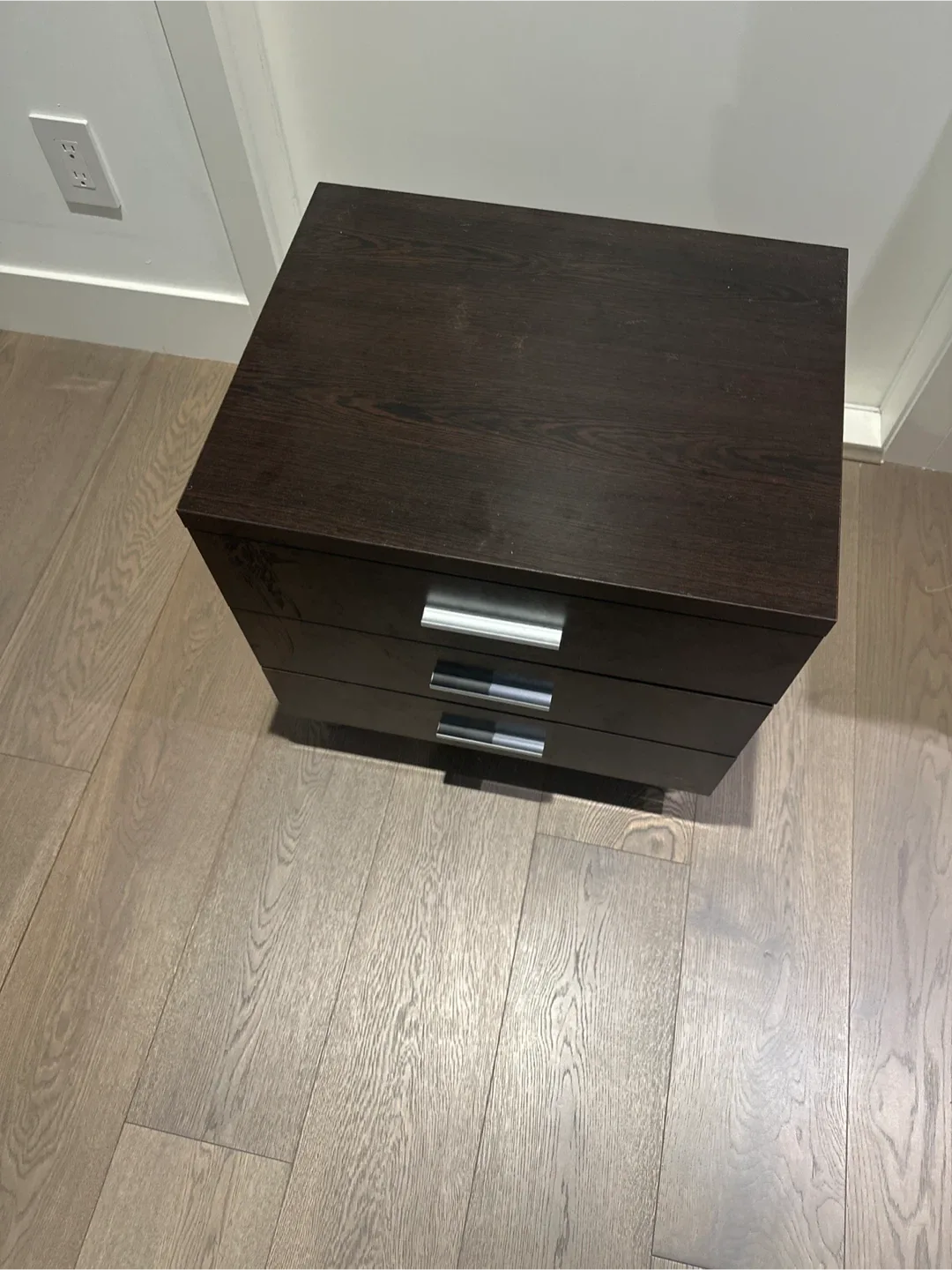 Single 3-Drawer Nightstand - take it today or I’ll donate it image indicator(2)