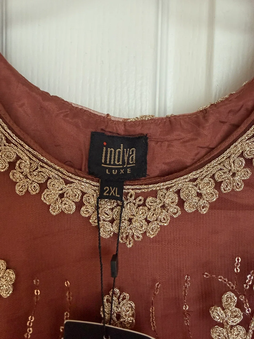 Anarkali Set- Size:2XL BRAND-NEW in tags/ Bought incorrect size! image indicator(5)