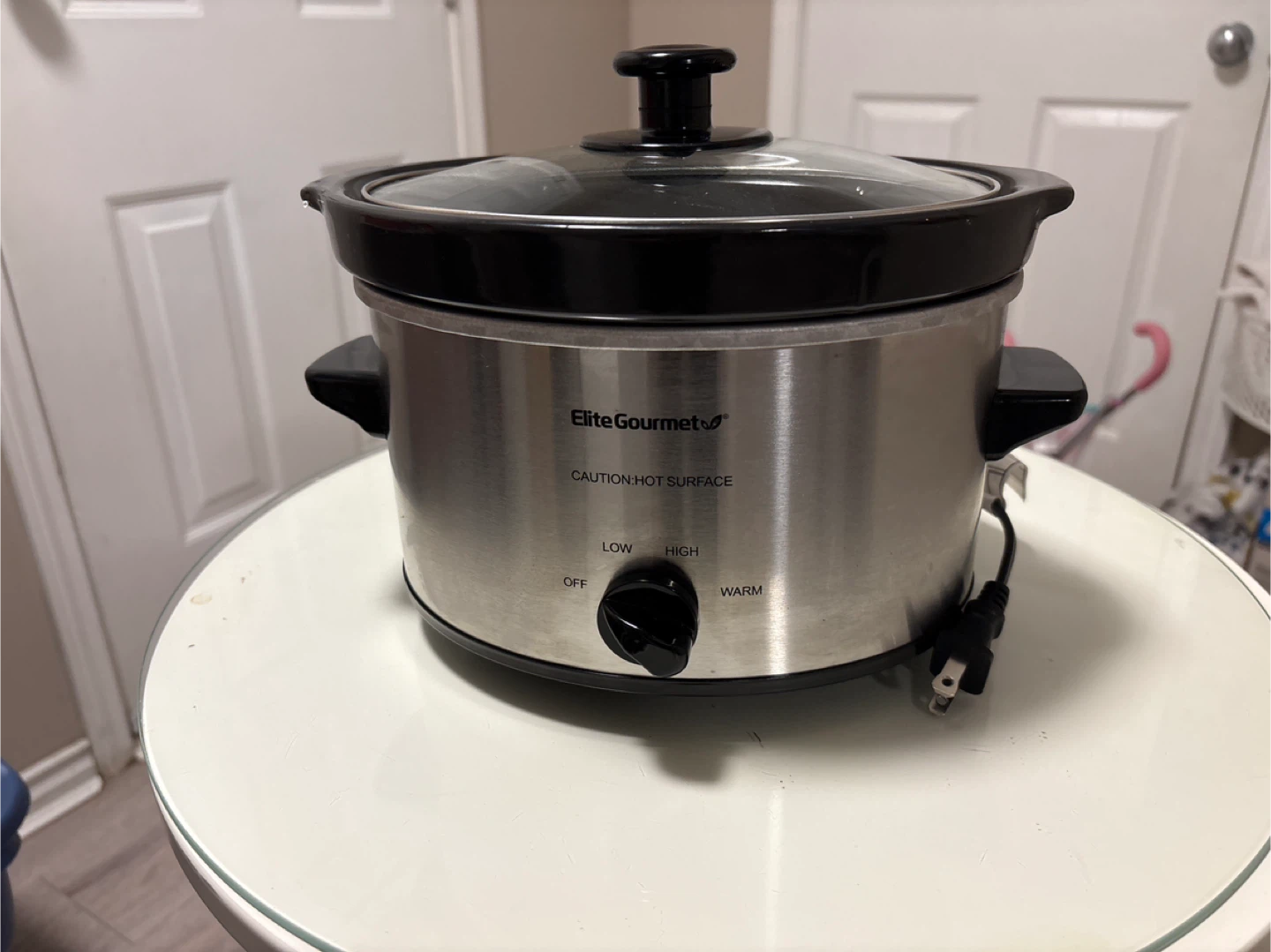 Elite Gourmet 2QT Stainless Steel Slow Cooker - photo 3
