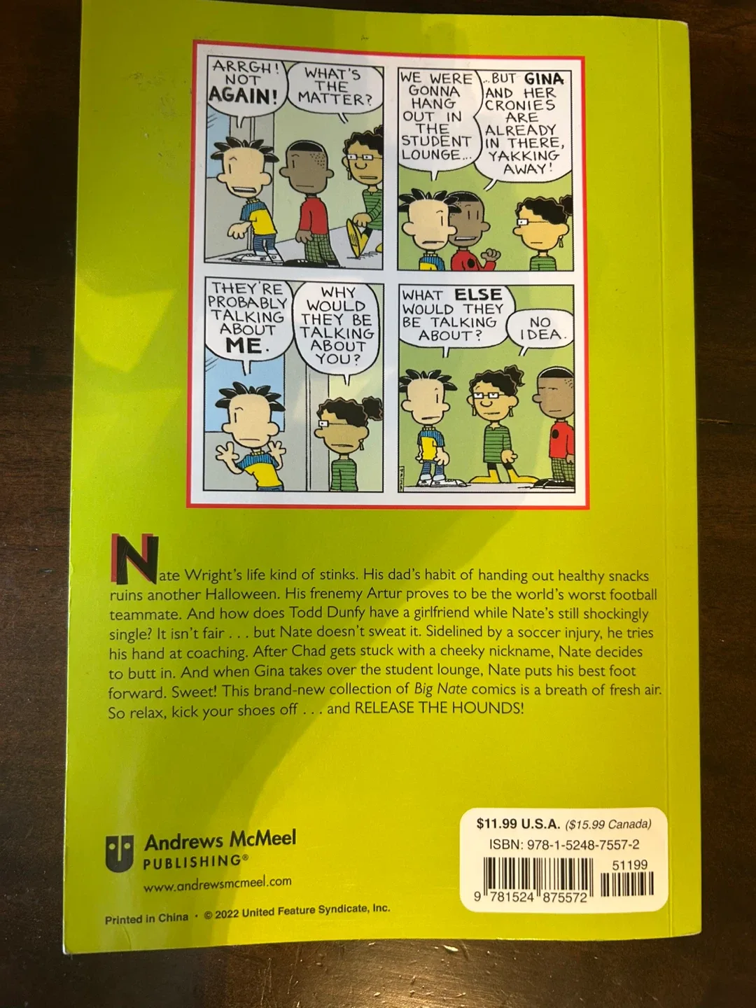 Big Nate: Release the Hounds! by Lincoln Peirce image indicator(2)