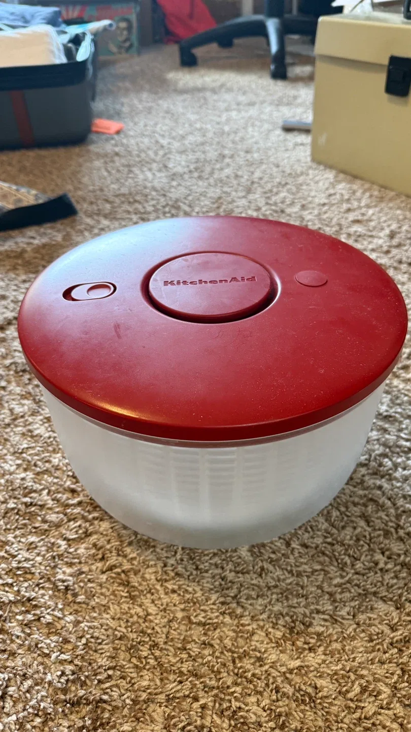 KitchenAid Salad Spinner - Red thumbnail