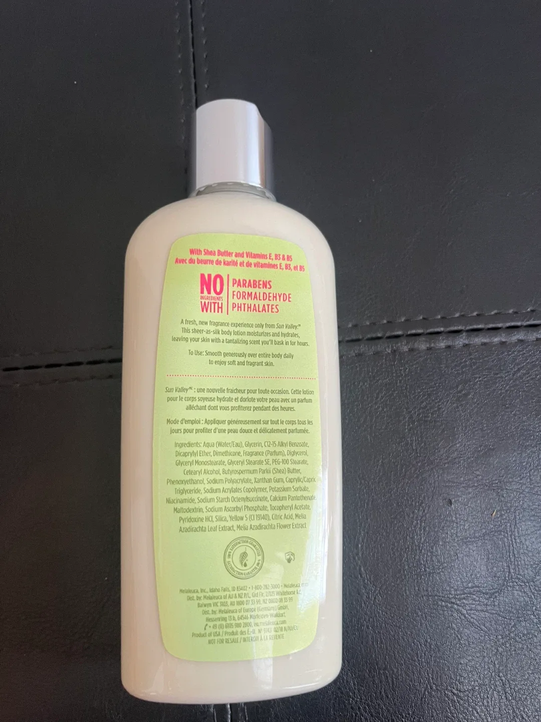 Brand new Sun Valley Pear Raspberry Body Lotion 237 mL image indicator(2)