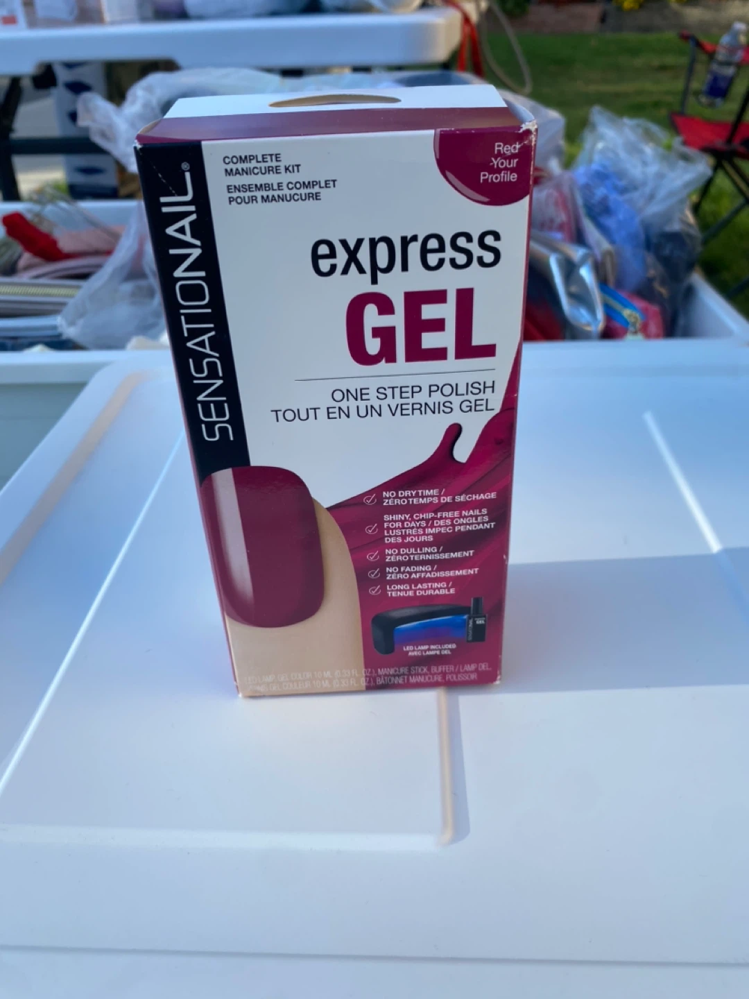 Sensationail Express Gel One Step Polish Manicure Kit